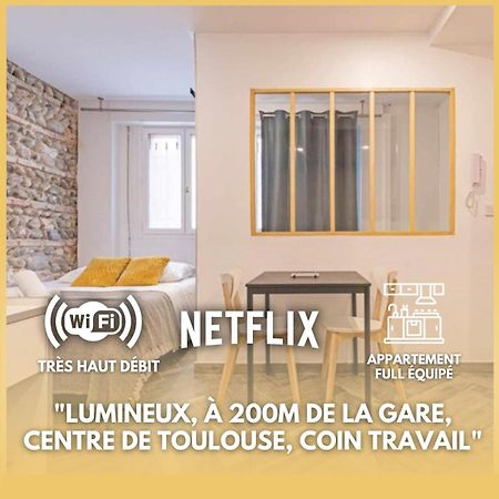 Grand Studio Avec Espace De Travail Toulouse Bagian luar foto