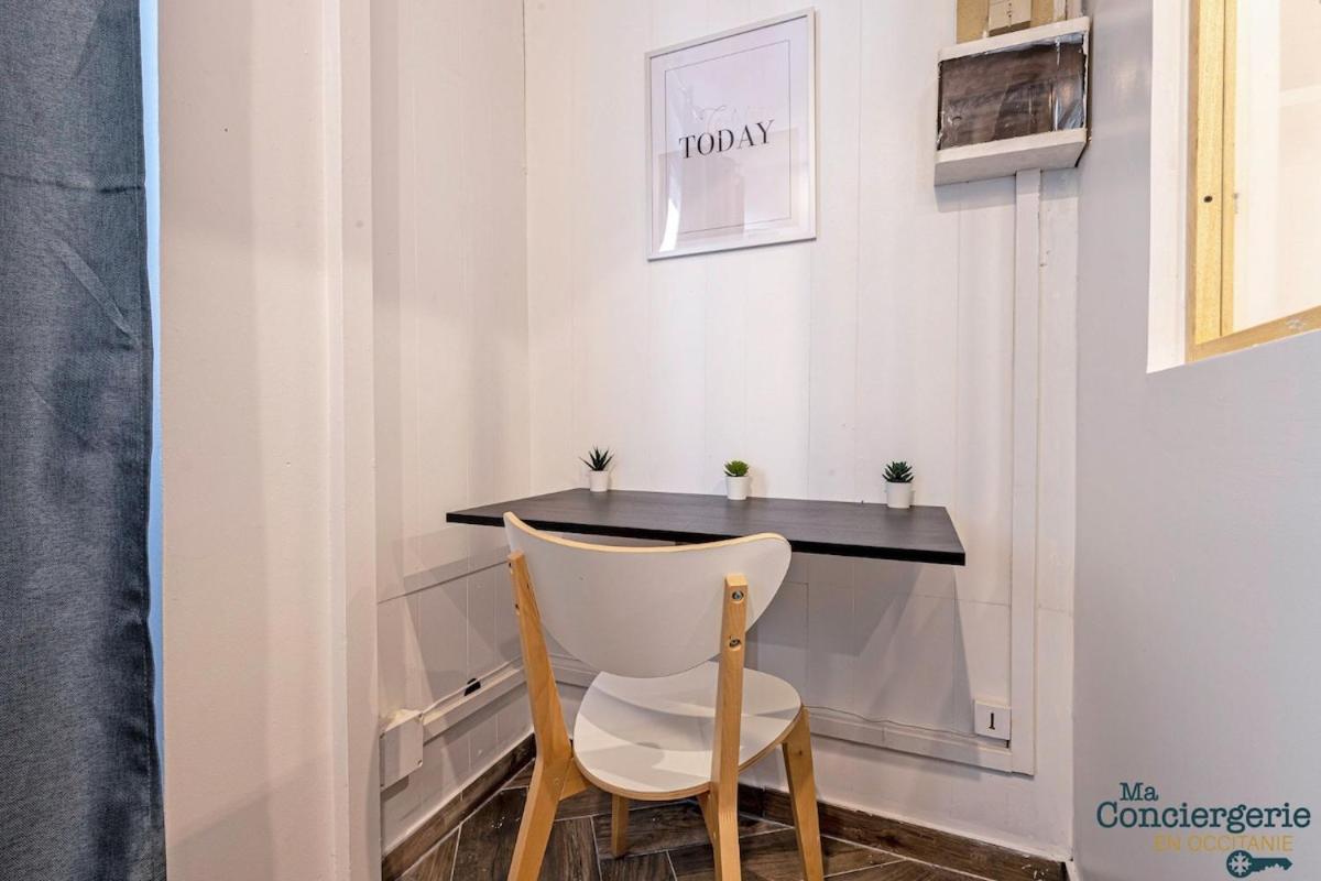 Grand Studio Avec Espace De Travail Toulouse Bagian luar foto
